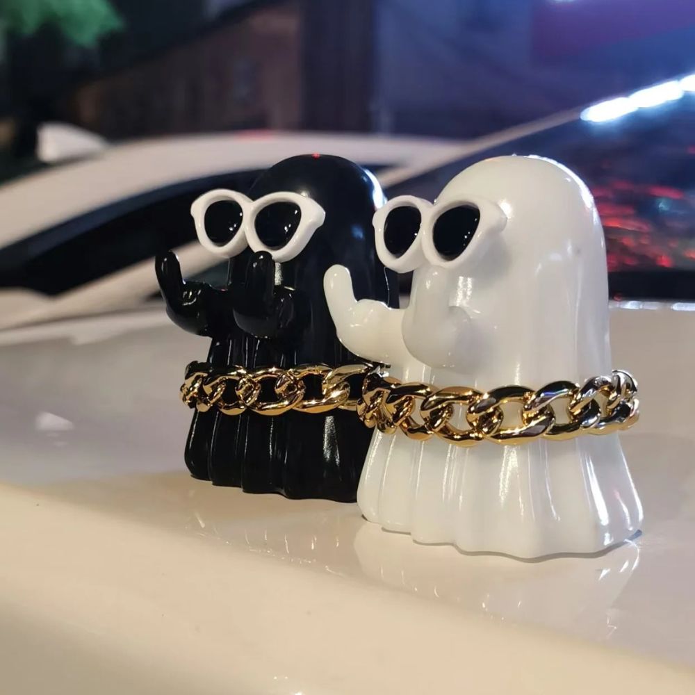 Cute Naughty Ghost Statue