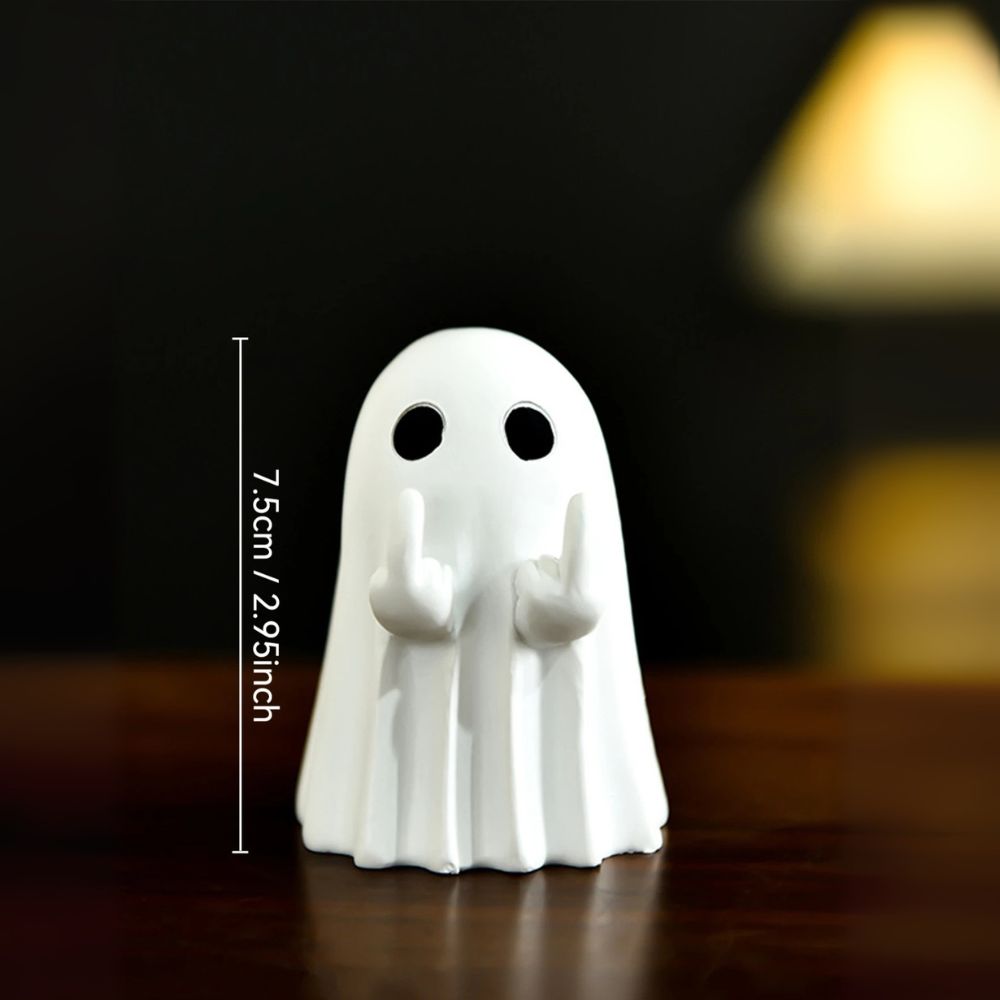 Cute Naughty Ghost Statue