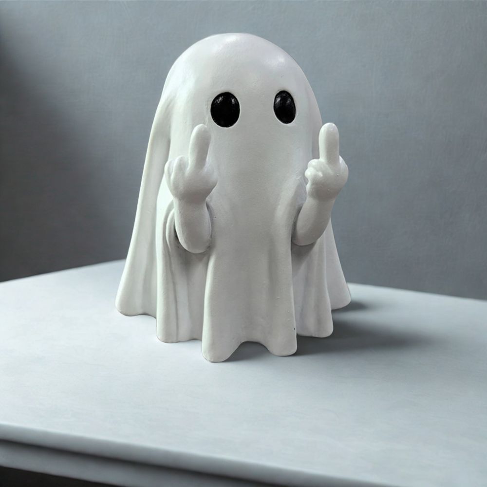 Cute Naughty Ghost Statue