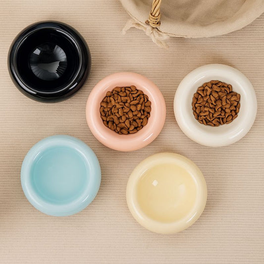 DonutPaw Ceramic Cat Bowl