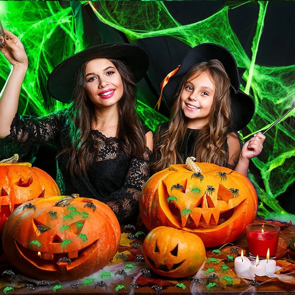 Glow in the Dark Spider Web