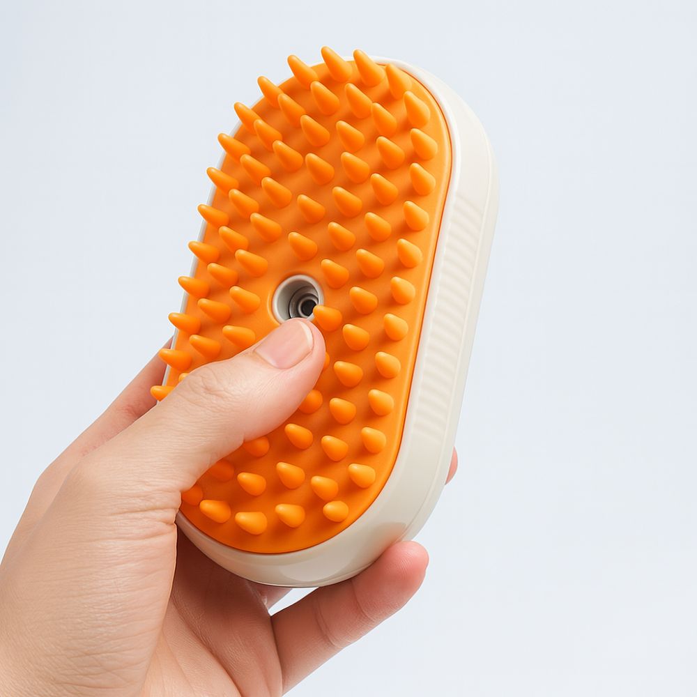 Pet Steam Brush for Dogs & Cats