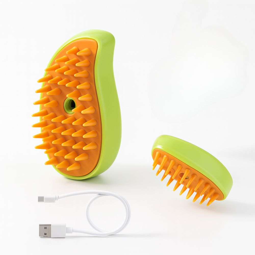 Pet Steam Brush for Dogs & Cats