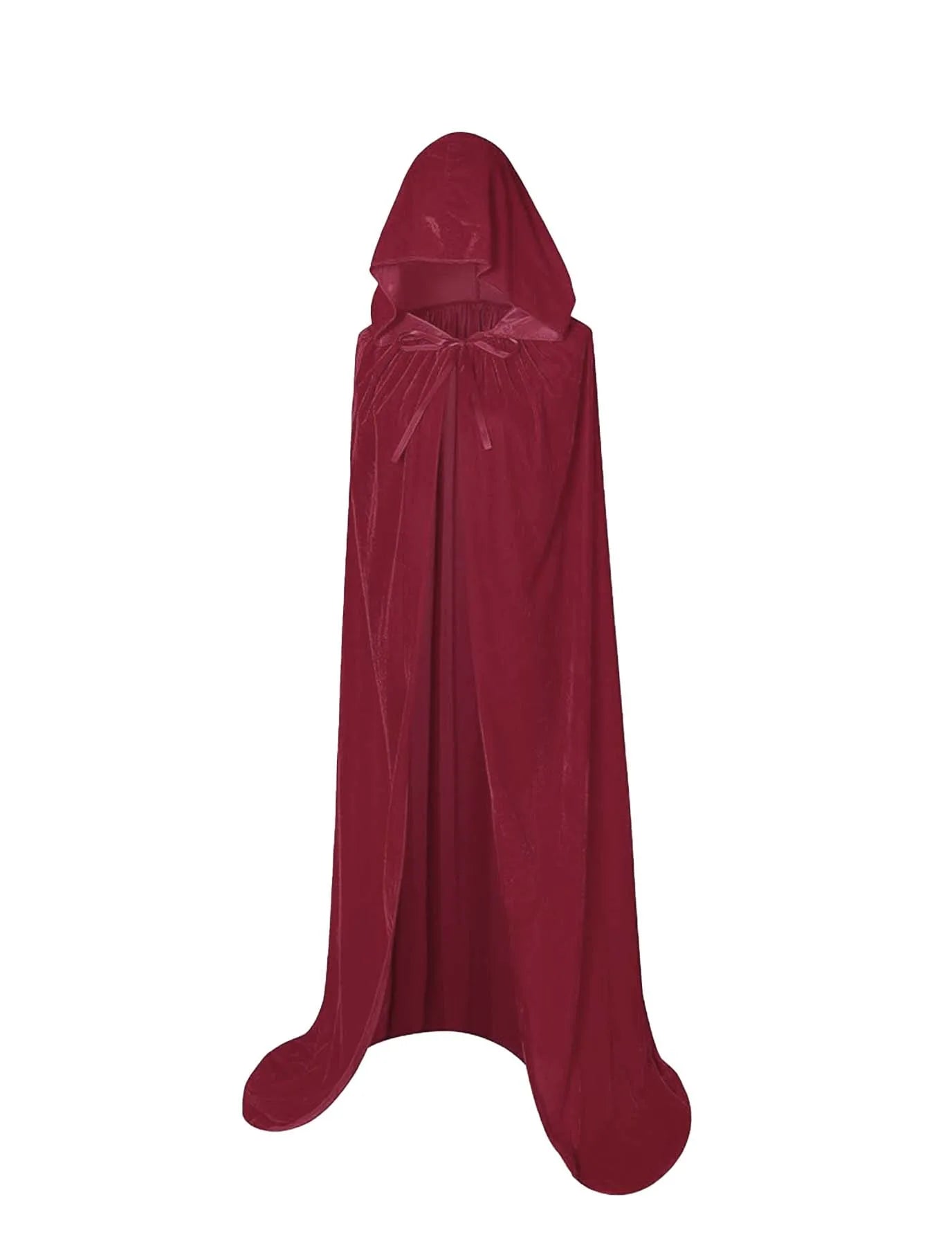 Long Velvet Cape with Hood