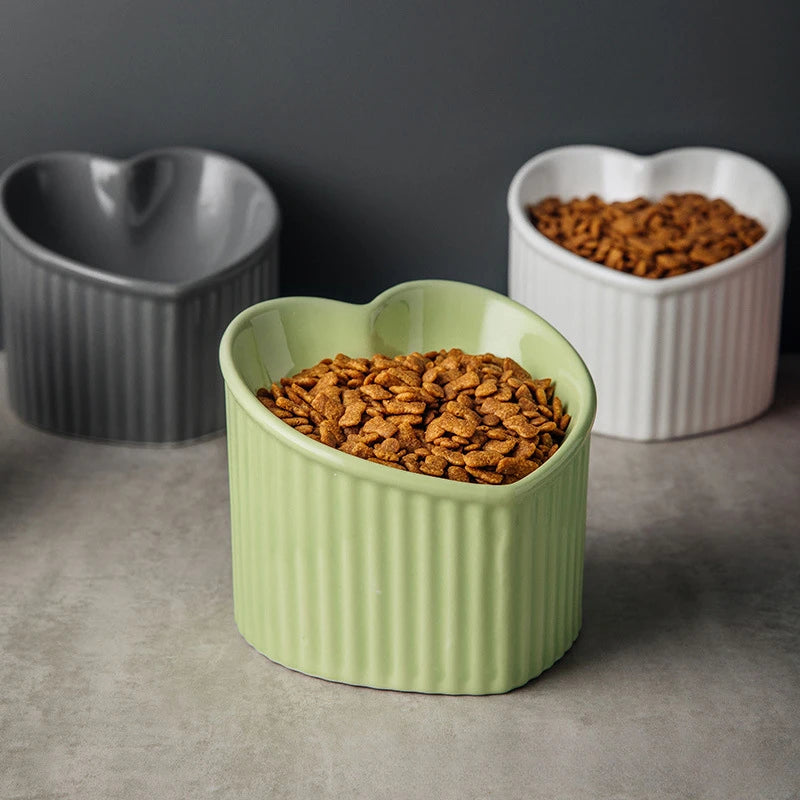 Cute Elevated Cat Bowl