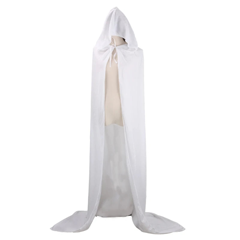 Long Velvet Cape with Hood