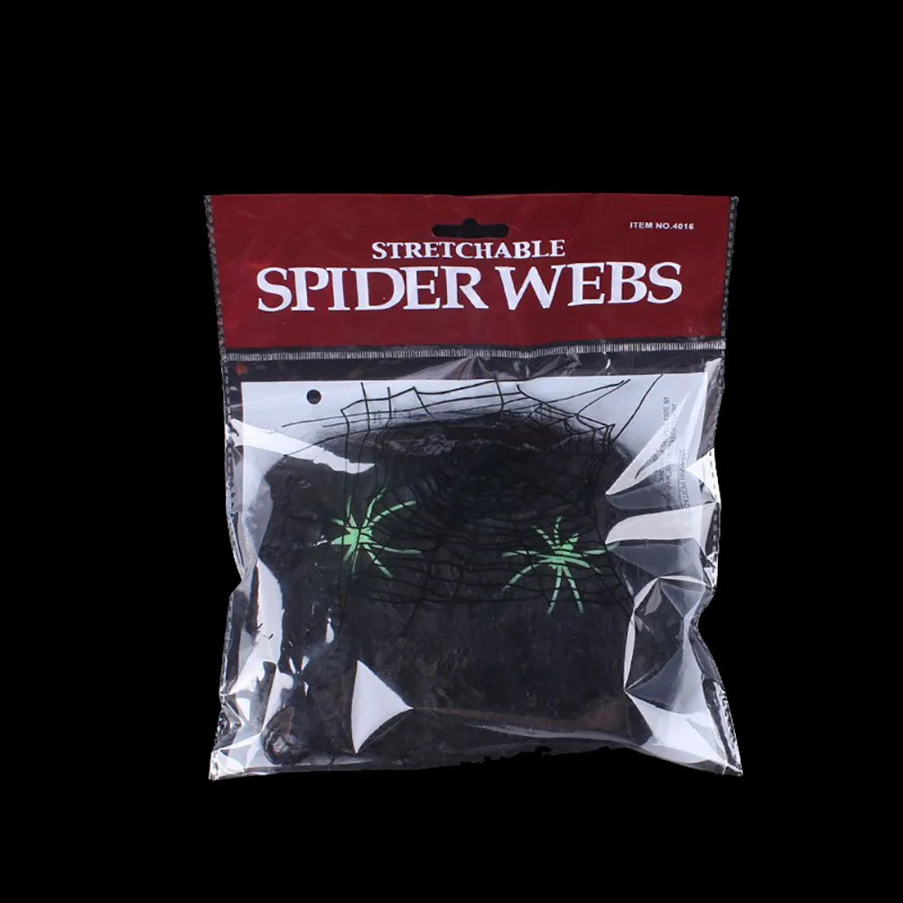 Artificial Haunted Spider Web