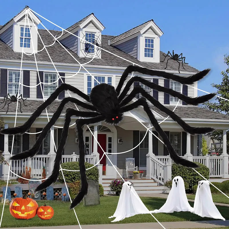 Giant Halloween Plush Spider