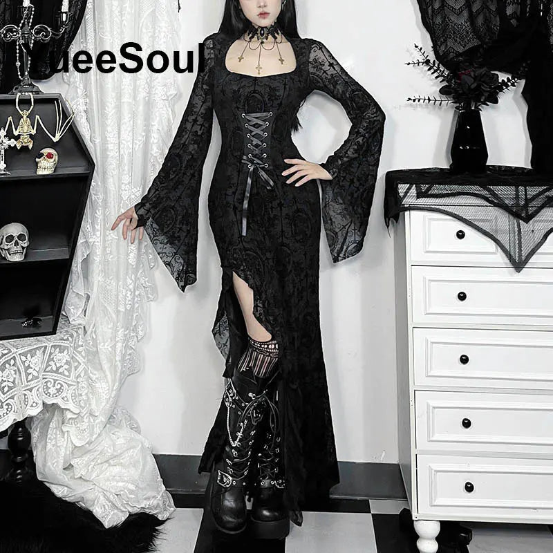 Elegant Gothic Party Dress