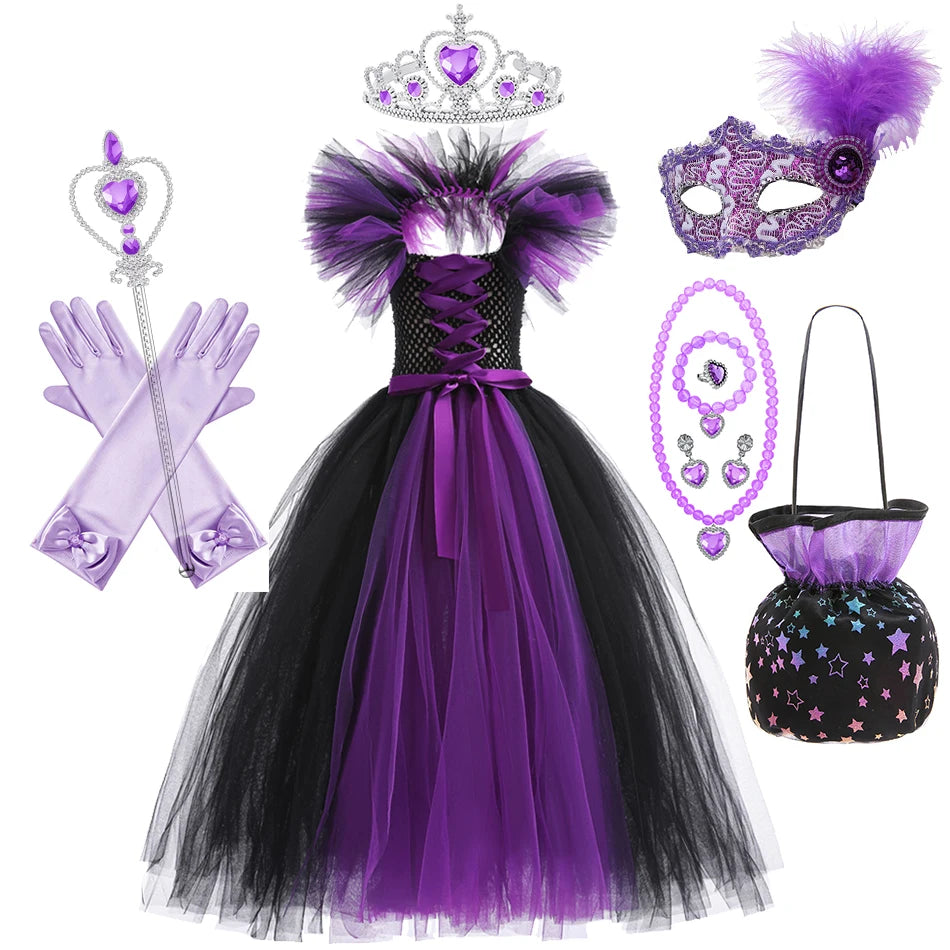 Maleficent Girls’ Cosplay Dress