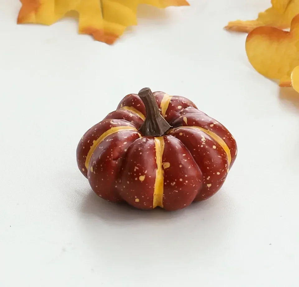 Mini Artificial Pumpkin Set