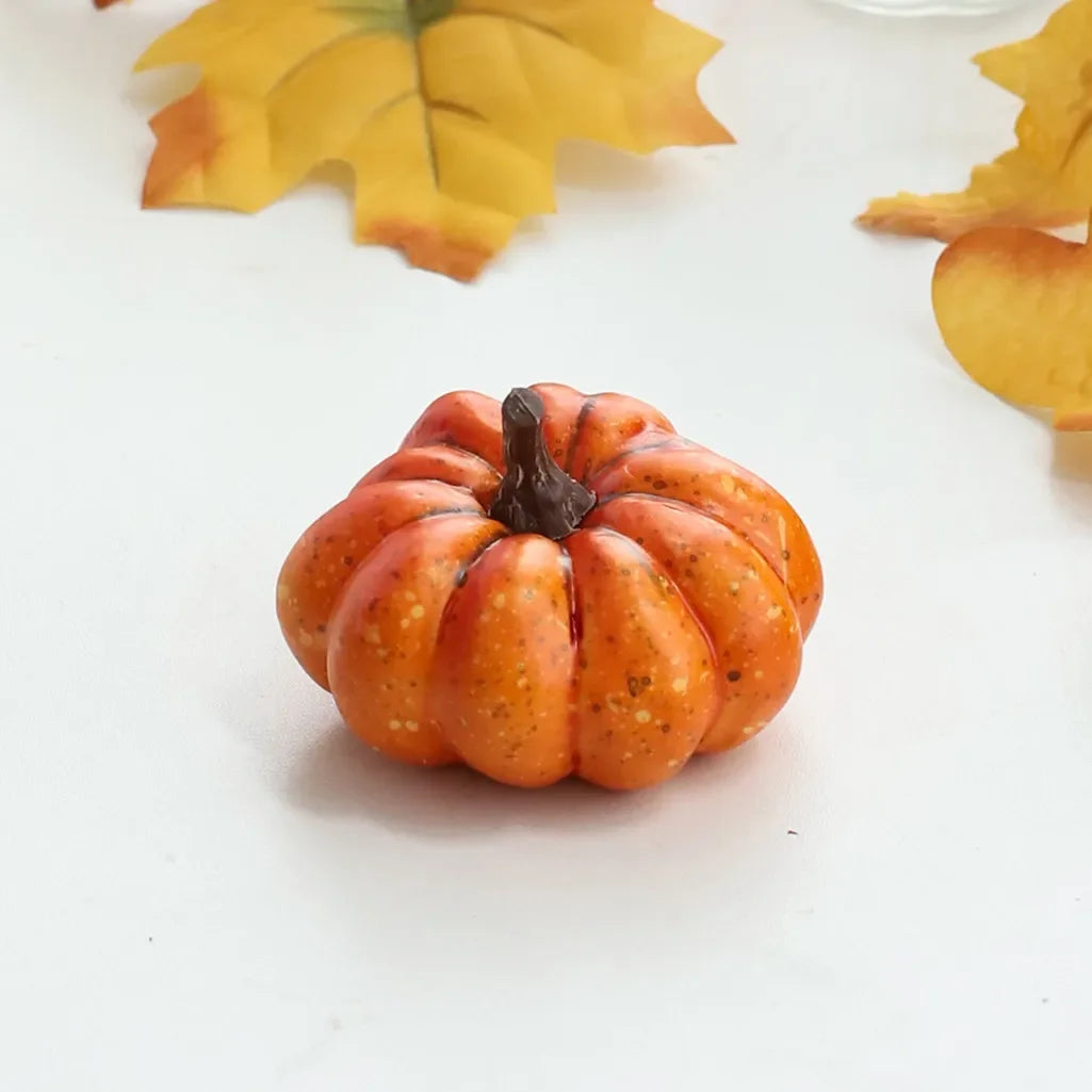 Mini Artificial Pumpkin Set