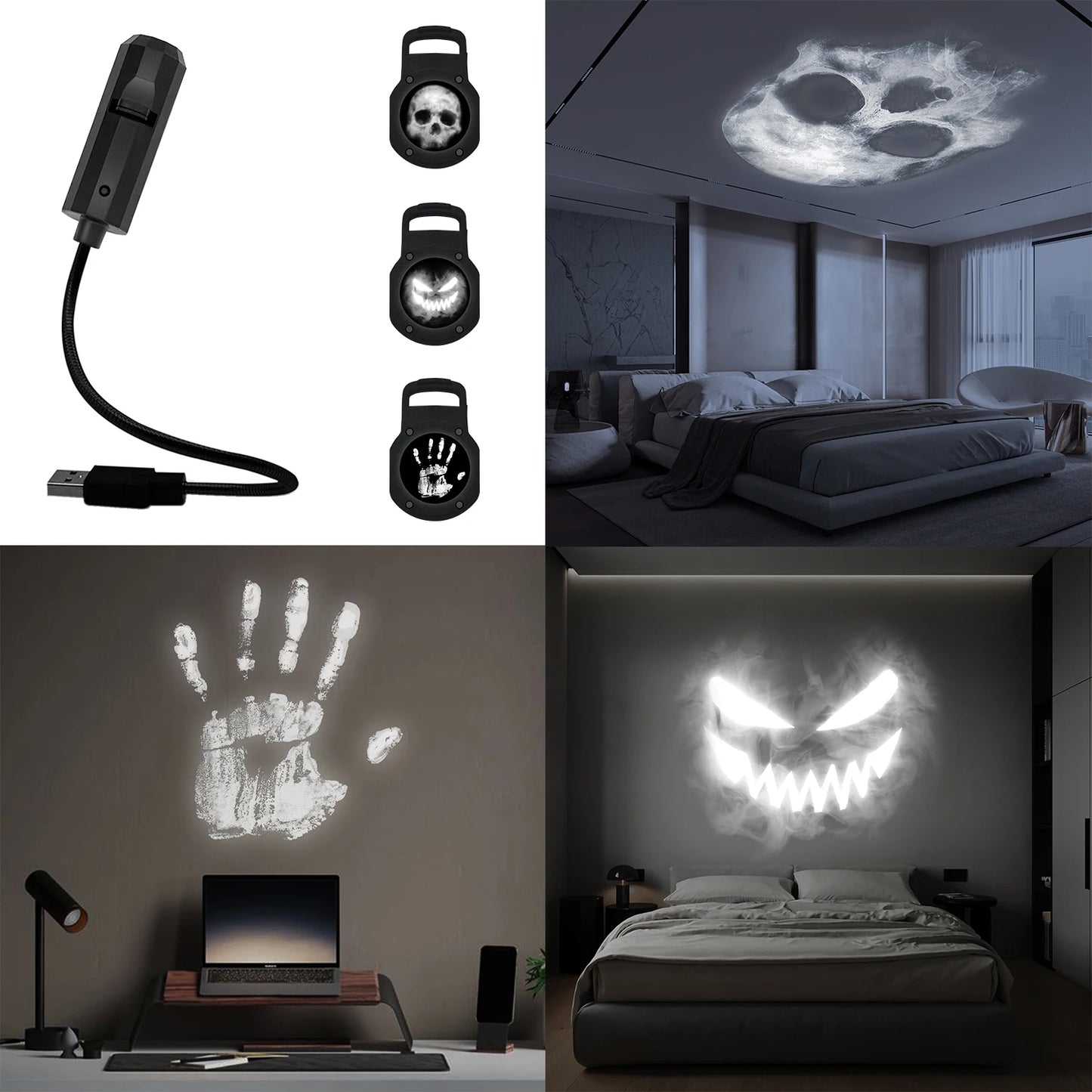 Skull LED Projector