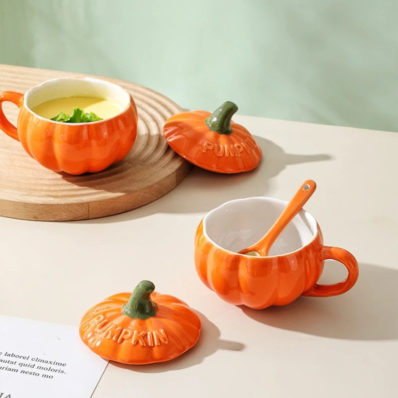 Creative Halloween Pumpkin Cup