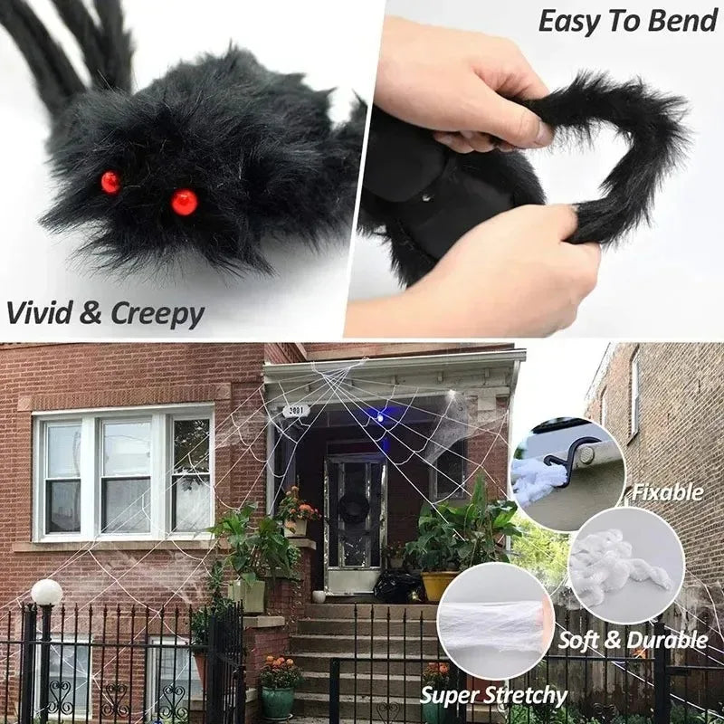 Giant Halloween Plush Spider