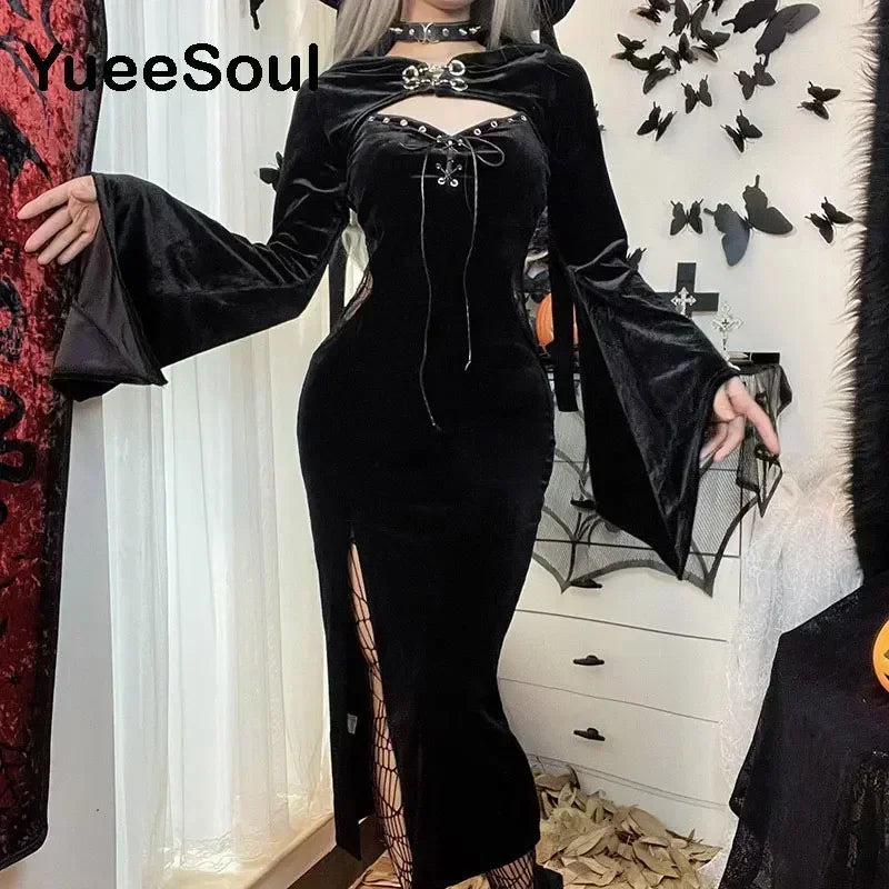 Elegant Gothic Party Dress