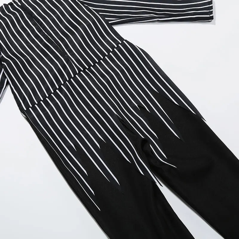 Boys’ Black Skull Jumpsuit