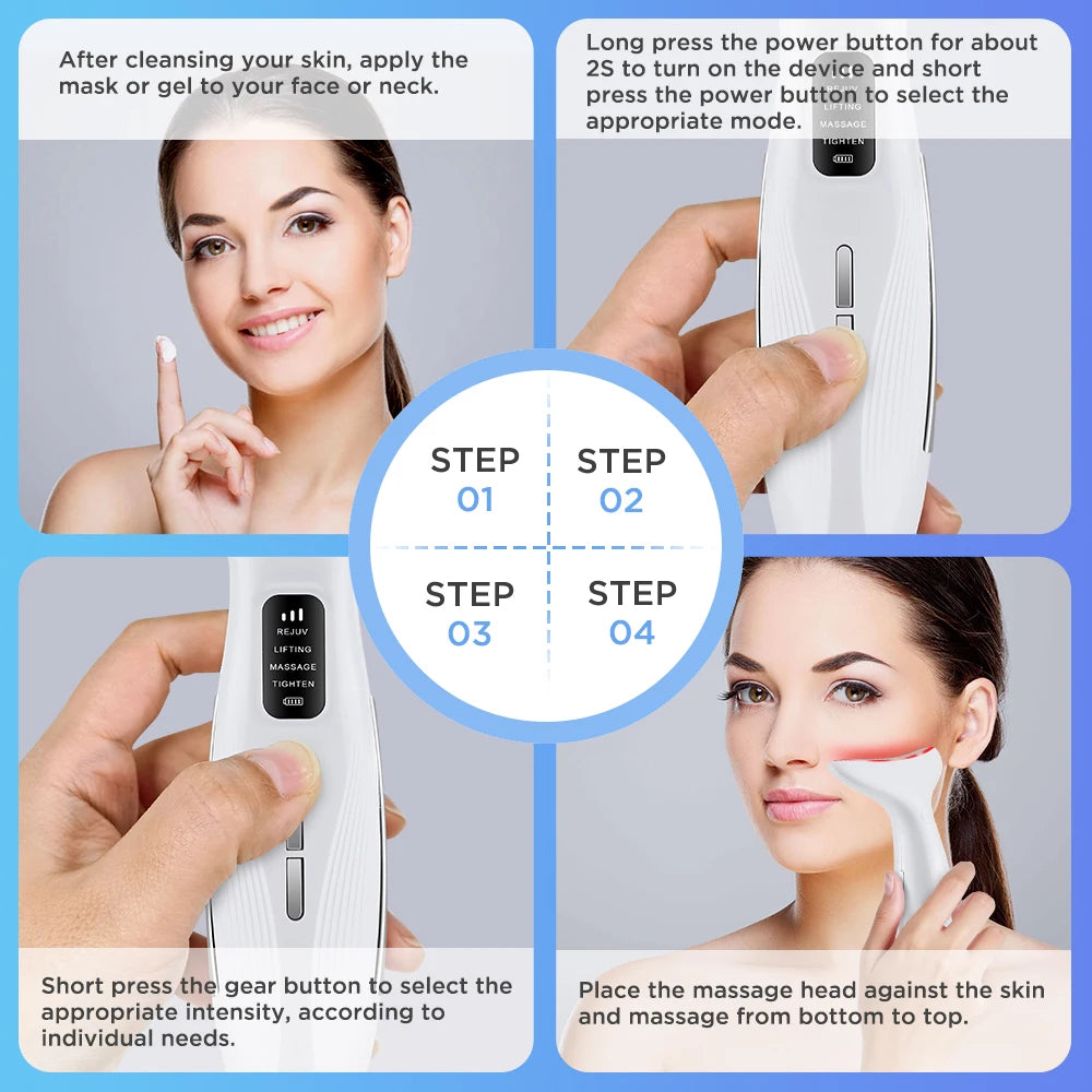 GlowSculpt LED Neck & Face  Rejuvenation Tool