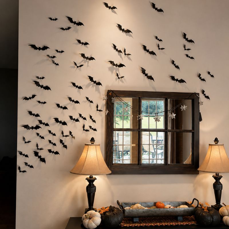 Midnight Flight 3D Bat Wall Décor
