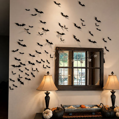 Midnight Flight 3D Bat Wall Décor