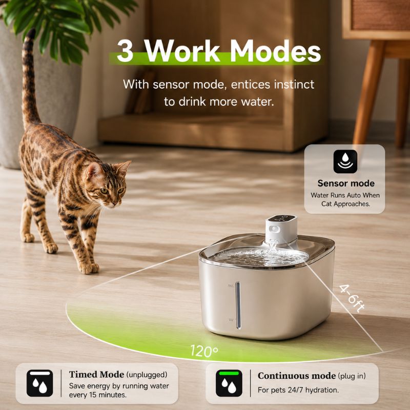 AquaPaw Wireless Water Fountain