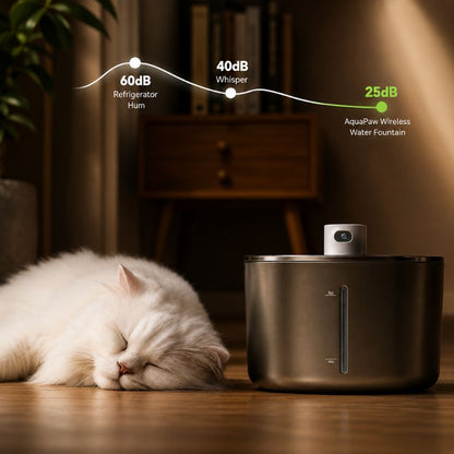 AquaPaw Wireless Water Fountain