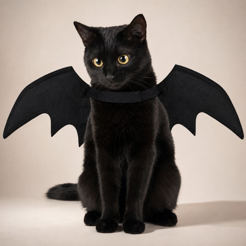 Midnight Wings Bat Costume for Pets