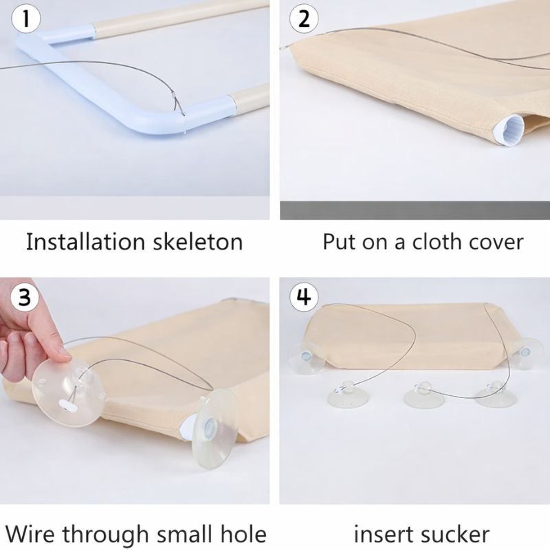 CloudNest Cat Window Bed