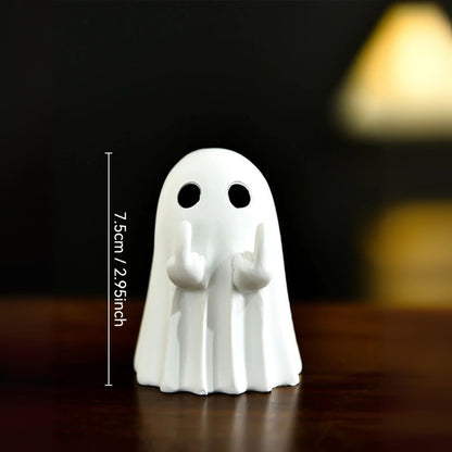 Cute Naughty Ghost Statue