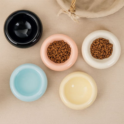 DonutPaw Ceramic Cat Bowl
