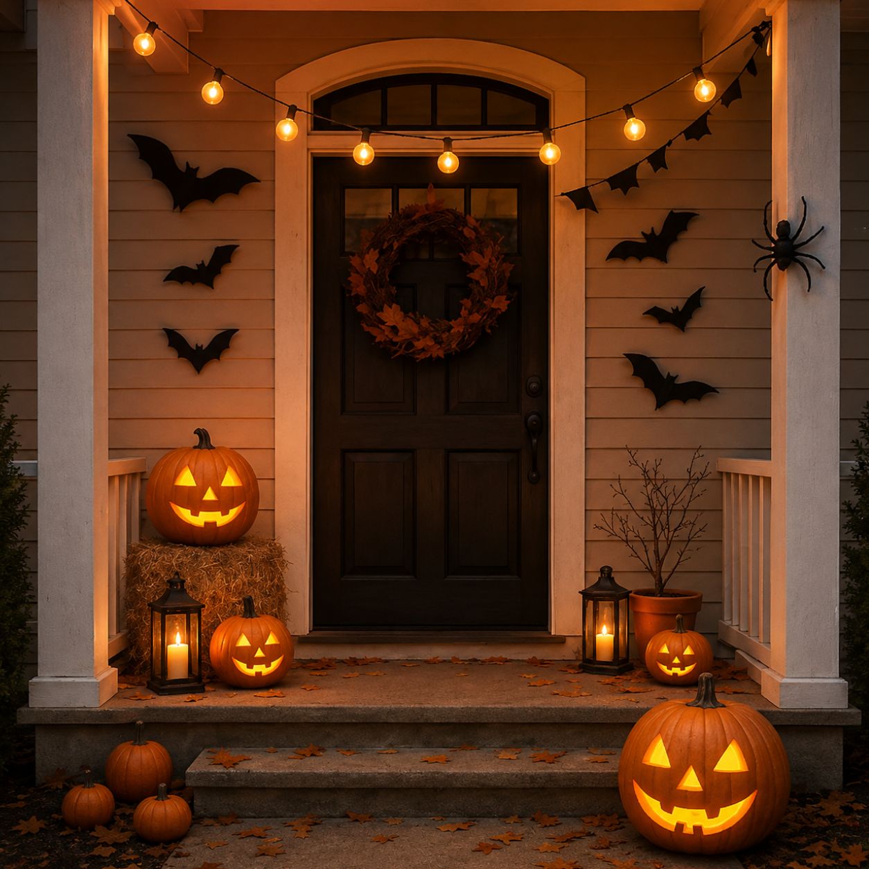 Ember Hollow LED Pumpkin Lantern