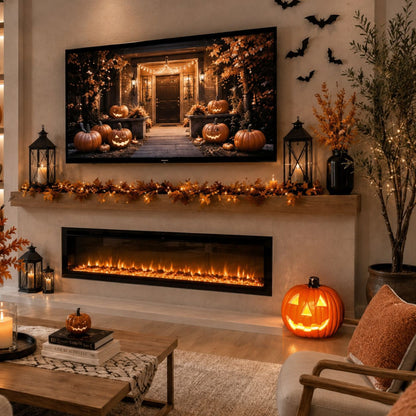 Ember Hollow LED Pumpkin Lantern