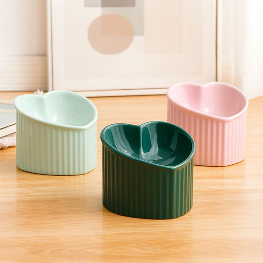Cute Elevated Cat Bowl