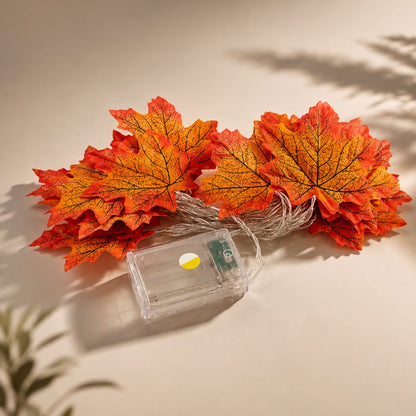 Maple Glow LED String Lights