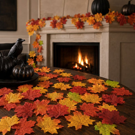 Autumn Aura Artificial Maple Leaves