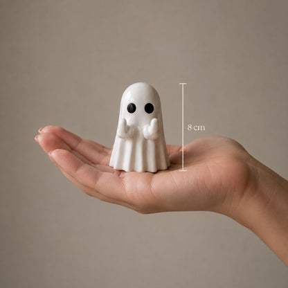 Rebel Spirit Middle Finger Ghost Statue
