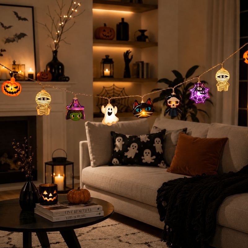 Midnight Glow LED String Lights