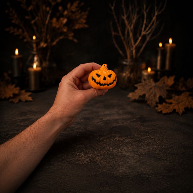 Phantom Glow Pumpkin LED Lantern