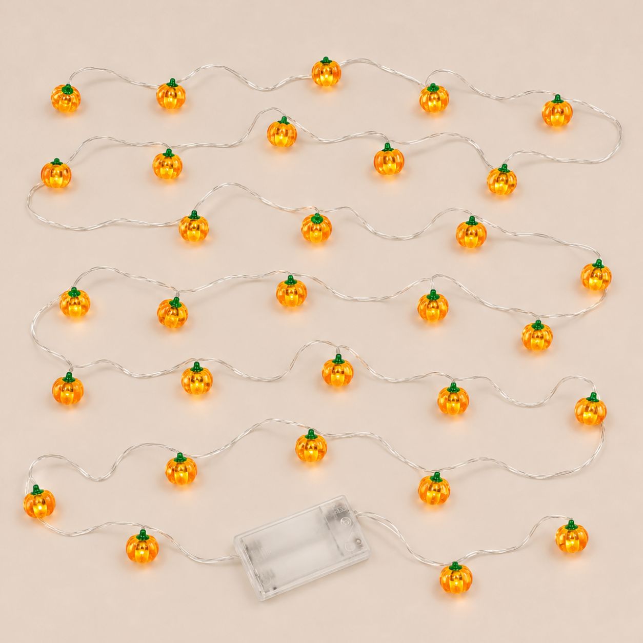 Ember Vine 30 LED Pumpkin String Lights