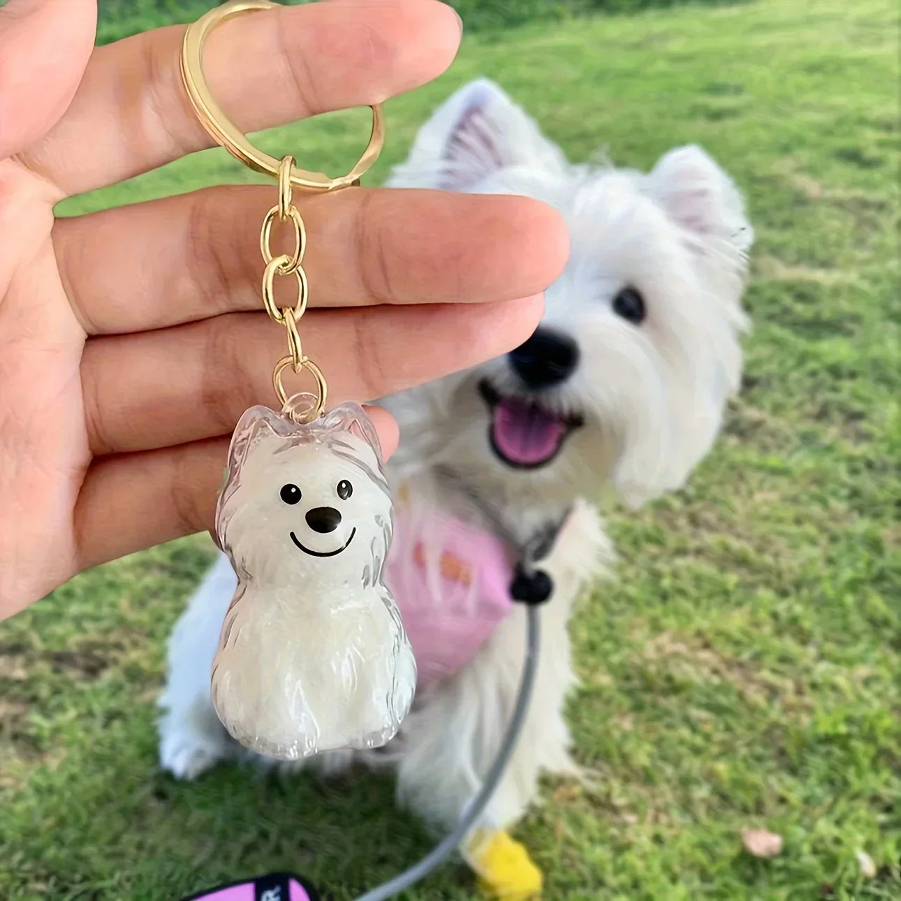 PawMemory Keychain with Memorial Pendant