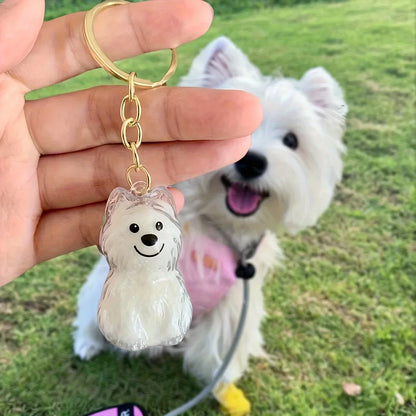 PawMemory Keychain with Memorial Pendant