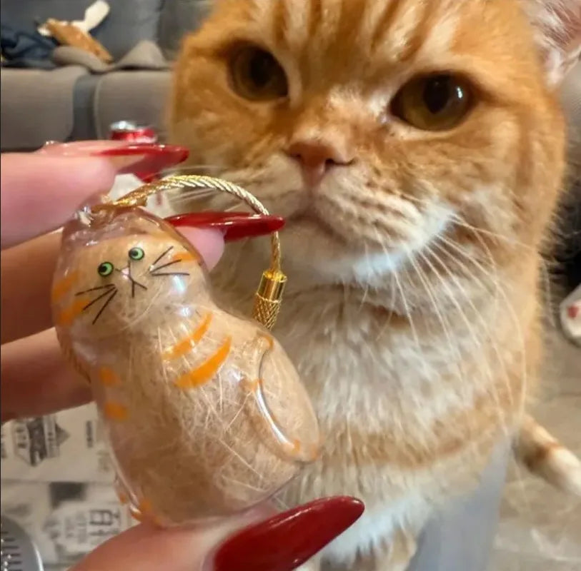 PawMemory Keychain with Memorial Pendant