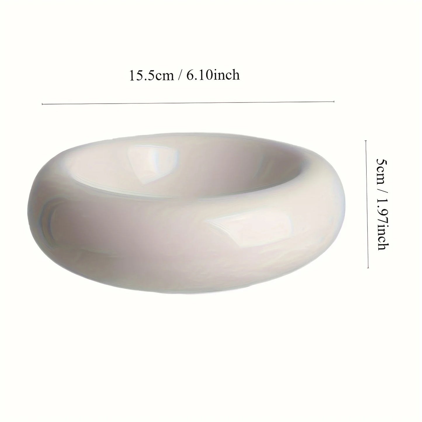 DonutPaw Ceramic Cat Bowl