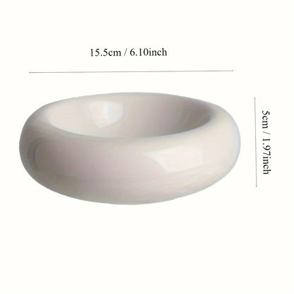 DonutPaw Ceramic Cat Bowl