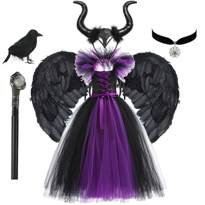 Maleficent Girls’ Cosplay Dress