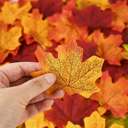 Autumn Aura Artificial Maple Leaves