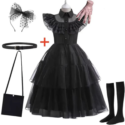 Wednesday Addams Girls’ Costume
