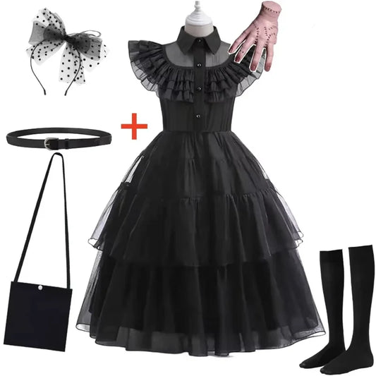 Wednesday Addams Girls’ Costume