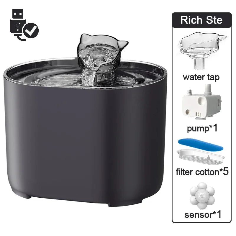 PureFlow Electric Cat Fountain