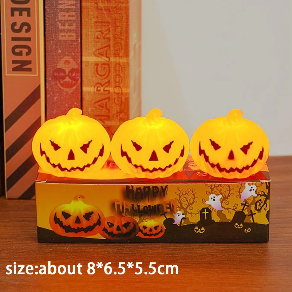 Phantom Glow Pumpkin LED Lantern